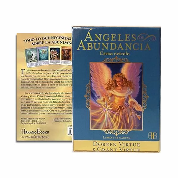 Set Oráculo ángeles de abundancia - Libro y cartas 1 Set Oráculo ángeles de abundancia - Libro y cartas