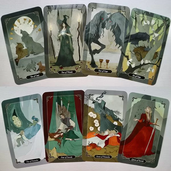 Dark Wood Tarot + libro - Sasha Graham 2 Dark Wood Tarot + libro - Sasha Graham - Imagen 2