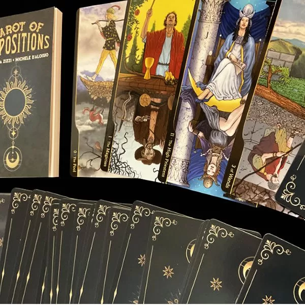 Tarot of Oppositions - Lo Scarabeo 2 Tarot of Oppositions - Lo Scarabeo - Imagen 2