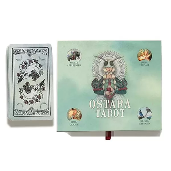 Ostara Tarot + libro - Red Feather 1 Ostara Tarot + libro - Red Feather