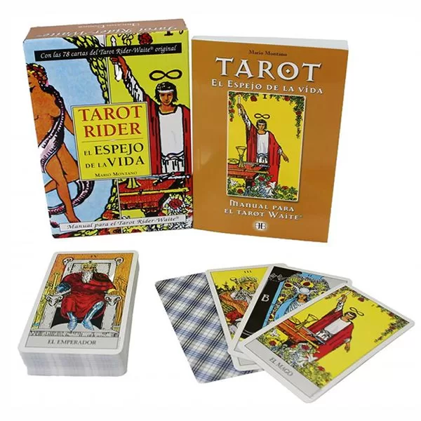 Tarot Rider Waite + Libro (caja dura) - Arkano Books 2 Tarot Rider Waite + Libro (caja dura) - Arkano Books - Imagen 2