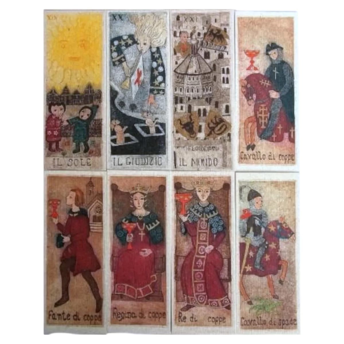 Tarot La Corte dei Tarocchi - IL Meneghello (de colección) 3 Tarot La Corte dei Tarocchi - IL Meneghello (de colección) - Imagen 3