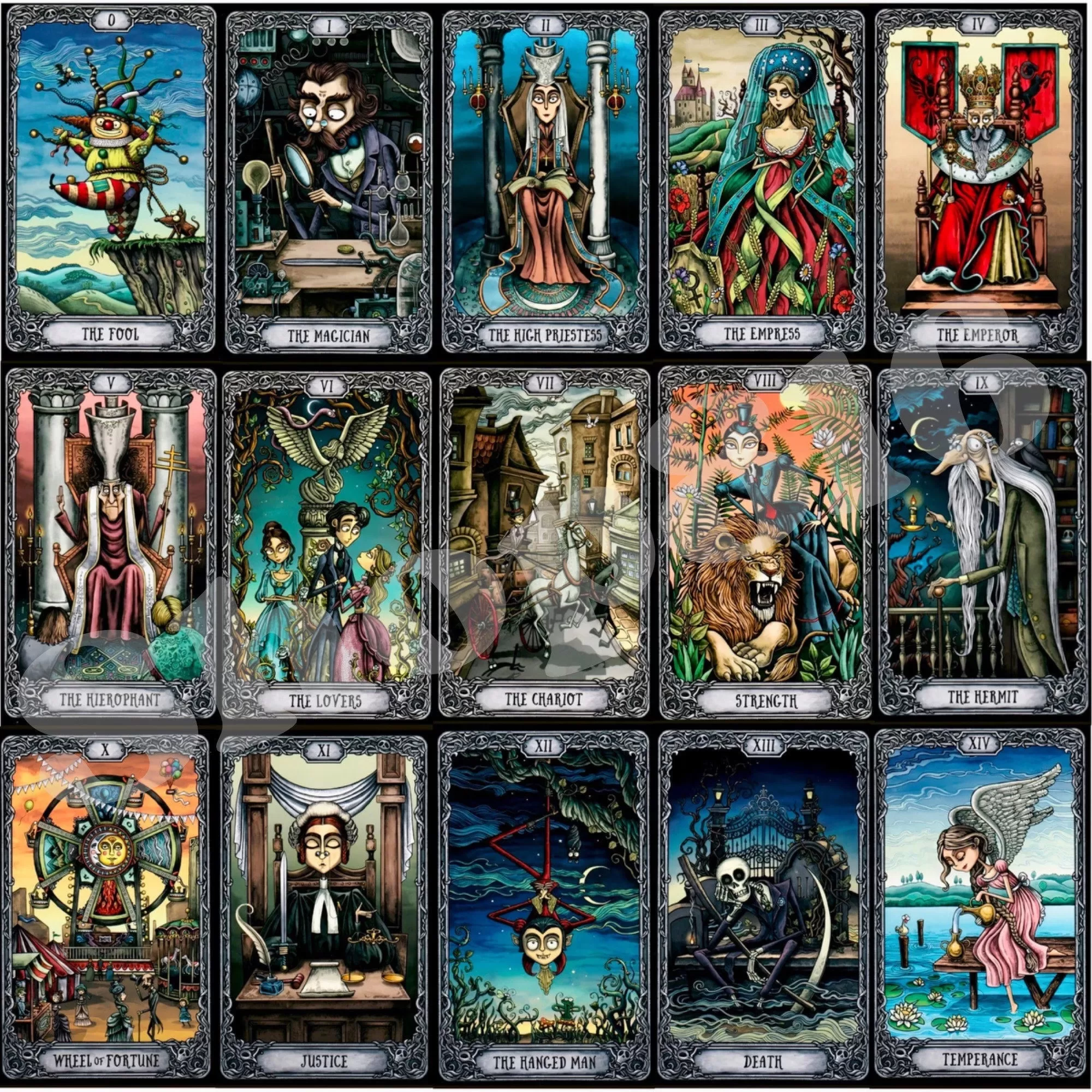 The Dark Mansion Tarot Versión pocket - Alternativo 4 The Dark Mansion Tarot Versión pocket - Alternativo - Imagen 4