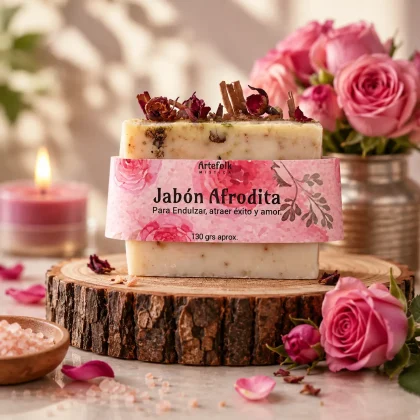 Jabón Afrodita Endulzador 130 gr. - Artefolk
