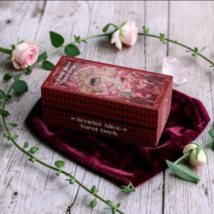 Scarlet Alice Tarot Deck (Deluxe edition) - Fairy Ple Studio