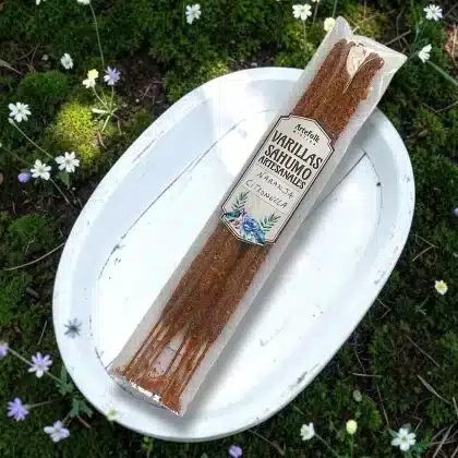 10 varillas artesanales de Naranja Citronella