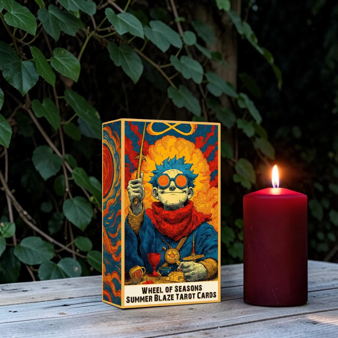 Wheel of seasons summer blaze Tarot - Sishui 1 Wheel of seasons summer blaze Tarot - Sishui
