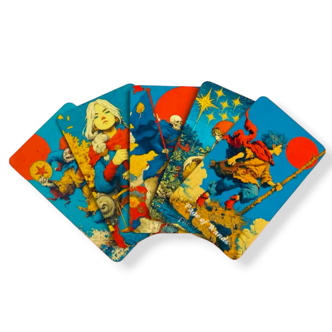 Wheel of seasons summer blaze Tarot - Sishui 2 Wheel of seasons summer blaze Tarot - Sishui - Imagen 2