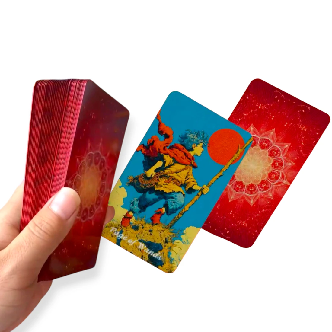 Wheel of seasons summer blaze Tarot - Sishui 3 Wheel of seasons summer blaze Tarot - Sishui - Imagen 3
