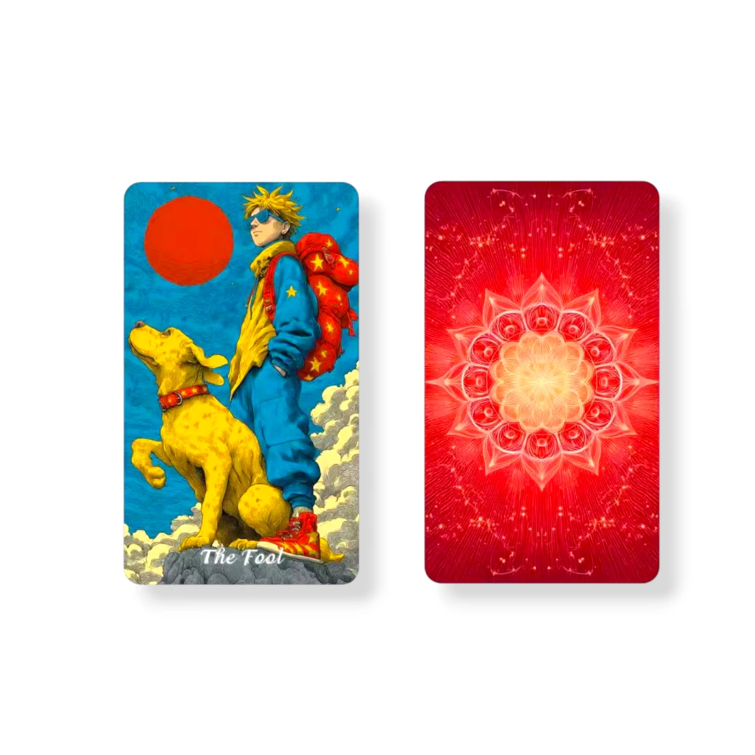Wheel of seasons summer blaze Tarot - Sishui 4 Wheel of seasons summer blaze Tarot - Sishui - Imagen 4