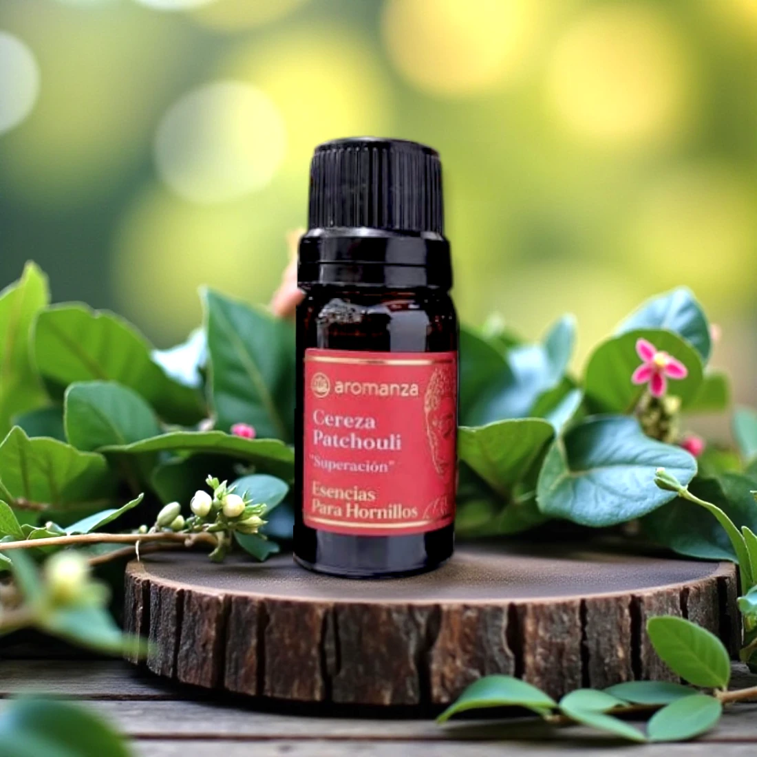 Esencia aromática Cereza Patchouli - Aromanza 1 Esencia aromática Cereza Patchouli - Aromanza