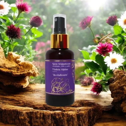 Spray Aromático Violeta Alpina (60 ml) - Aromanza