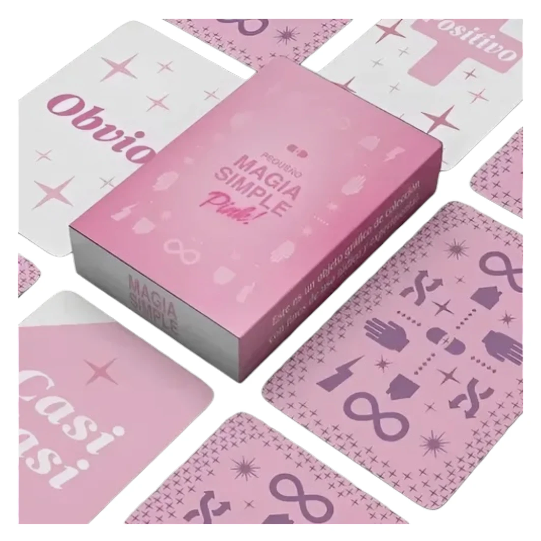 Pequeño Magia Simple Pink - Capsula dorada 2 Pequeño Magia Simple Pink - Capsula dorada - Imagen 2