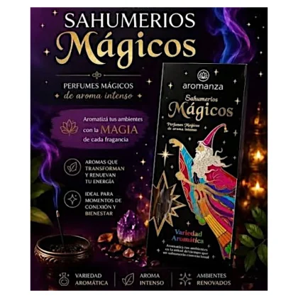 sahumerio mágico Variedad Aromática – Aromanza