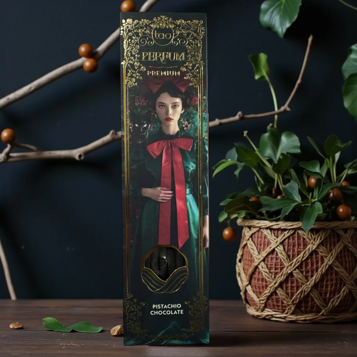 Sahumerios Tao Perfum Premium (Pistachio Chocolate) - Sagrada Madre 1 Sahumerios Tao Perfum Premium (Pistachio Chocolate) - Sagrada Madre