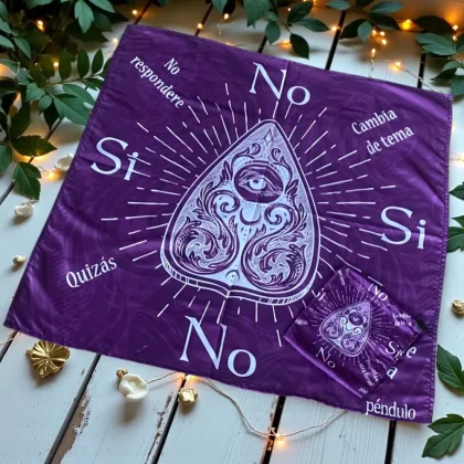 Tapete + bolsa para tarot Pendulo