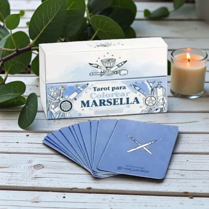 Tarot de Marsella para colorear